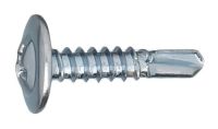 Button head self-drilling sheet metal screw 