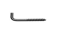 Wood screw hook, L type