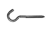 Wood screw bend hook, C type