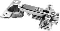 Concealed hinge full overlay type with mounting plate