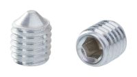 Hex socket set screw with cone point 
